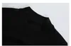 Kobiety Jumpsuits Rompers Kobiety Summer Seksowne długie rękawy Czarny Patchwork Bodysuit i MIDI Sperts For For Women Evening Party Dwa elementy zestawy 230603