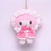 Groothandel Leuke Lolita boog moet liefde serie Kuromi Melody knuffel Rugzak hanger kleine gift ornamenten