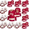 C2604 A3740 18 Ryan Barrow Denver Pioneers NCAA College Hockey Jersey Brett Stapley Glenn Anderson Emilio Pettersen Ian Mitchell Paul Stastny Matt Carle