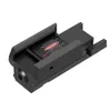 Visée Laser à point vert rouge Rechargeable avec Rail Picatinny 20mm/11mm pour pistolet Glock Airsoft visant pistolet de chasse Laser-rouge