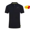 Ny F1 Formel One Round Neck Short Sleeve Team Uniforms T-shirts kan anpassas Polo Clothing293C 70V4