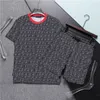 yy2023 Tute da uomo firmate Marchio stampato Abbigliamento sportivo Estate Cotone Abiti Moda T-shirt a maniche corte Pantaloncini Tuta da jogging m-xxxl 12ayss1h23412