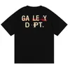 2023 Galleries Tee Depts T shirts Designer Mens Women Summer Fashion letter print Cottons Loose Tops Casual Luxurys Street Short Sleeve Clothes Size S-XL