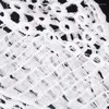 Scarves Sun Flower Style Women's Sweet White Hollow Crochet Lace Tassels Knit Wide Collar Cape Shawl