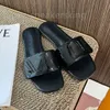 Designer-Hausschuhe Damenmode Slides Sandalen Outdoor Anti-Rutsch-Vintage-Schuhe Gestickte Gummi-Strandschuhe Bedruckte flache Schuhe Mit Box 35-42