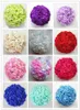 Fleurs décoratives 11 pouces Artificielle Hortensia Fleur Boule Pincushion Mariage Embrasser Tentures Pour Ornements De Noël Décor De Fête