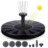 Mini fonte de água solar para piscina, fonte de cachoeira, decoração de jardim, banho de pássaros ao ar livre, fonte de água flutuante movida a energia solar