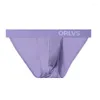 Underpants ORLVS Same Low Rise Briefs Modal Breathable Sexy High Fork OR6204