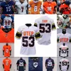 Wsk UTEP Miners Football Jersey NCAA College Aaron Jones Gavin Hardison Tyrin Smith Reynaldo Flores Tyrice Knight Ronald Awatt Hankins Hylton Dennis Barnes Taylor