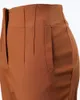 Damesbroek Capri-broek voor dames Zakelijk kantoor Dame Zwart Hoge taille Cropped elegante werkbroek All-Match vrouwelijke broek 230603