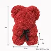 25cm The gift of the eternal flower rose bear to the most beloved Valentine's Day