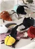 Plush Keychains Cute Insect Beetle Doll Small Keychain Unicorn Bag Pendant Send Friends Birthday Christmas Gift 230603