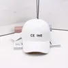 Ball Caps Projektant mody Menshat Womens Baseball Cap Celins S Letter Summer Snapback Sunshade Sport Hafdery Beach Hat 562