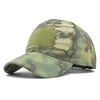 Bollmössor kamouflage militär baseball mössa för män 511 broderi djungel taktisk camo vandring rinnande snapback hattar gorra