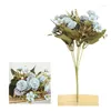 Decorative Flowers Artificial Carnation Plastic Plants Home Wedding Party Decor Accessories Holiday White Pink Blue Fake Flower