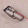 Lampe de poche tactique Airsoft Surefir X400 Ultra Laser rouge vert 20 mm Picatinny Weaver Rail Mount 450 lumen X400U Gun Light-Red Laser Tan