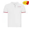 Summer F1 Formel One Racing Polo Shirt Casual Short-Sleeved Lapel T-Shirt Team Arbetskläder stor storlek kan anpassas fan221v APND