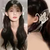 Headpieces Elf Ear Cuffs Women Tassel Hairpin Headpiece Crystal för Big Hair Clip Fairy