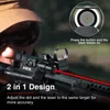 Lazer Avı Optikleri ile Taktik Tüfek Kırmızı Yeşil Öngörülen Dot Sight Reflex 4 RAI için Kapsam Kapsamı Gözlemi 20mm RAI