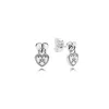 925 Silver Fit Pandora Boucles d'oreilles Wish Rainbow Pentagram Boucles d'oreilles Série Fashion Style Fine Boucles d'oreilles Bijoux