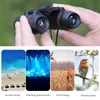 Telescope Binoculars Professional 30x60 Mini Compact Folding HD Portable for Child Outdoor Bird Watching Camping Travel Gift 230603