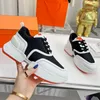 23SS Womens Mens giga casual shoes men Ladies Designer Giga Sneaker in mesh pique and calfskin 34 46 Size Oversized sole with a graphic design with case