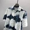 1 mężczyźni designerski Summer Shoort Sleeve swobodne koszule moda luźna polo plażowa oddychająca tshirts tee odzież Q97