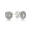 925 Silver Fit Pandora Earrings Twelve Month Series Hanging Pieces Colorful Style Versatile Elegant Earrings Fine Earrings Jewelry