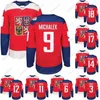 C2604 Mit 2016 World Cup of Hockey Czech Republic Team Jersey 3 Gudas 9 Michalek 11 Hanzal 12 Faksa 14 Plekanec 18 Palat 23 Jaskin 31 Pavelec Jerseys