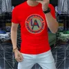 2023 NOUVEAU Hommes T-shirts D'été Hommes T-shirts À Manches Courtes Top Designer T-shirts Imprimé Mode Chemise Homme T-shirts Vêtements Taille M-4XL