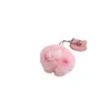 Plush Keychains Pig Pink Soft Coin Purse Accessories Cute Kawaii Student Bag Korea Ins Children Key Ring Brooch 230603