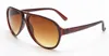 Роскошные солнцезащитные очки дизайнерские бренд буквы женская мужская goggle старшие очки для женщин очки рамы винтажная модная тенденция классическая 714