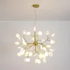 Kronleuchter Nordic Luxus LED Kronleuchter Beleuchtung Firefly Baum Zweig Decke Innen Hängen Lampe Wohnkultur Luminaria