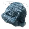Berets vrouwen faux bont hoed Russische Kozakken petten voor winter ski sneeuwbekken 964A