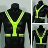 Cycling Shirts Tops Outdoor Adjustable LED Reflective Running Vest Glowing Reflector Straps Safety Gear for Men Women Night Running Hiking 230603