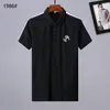 Projektant Mens Basic Business Polos T Shirt Fashion France Brand T-shirts Haftowane opaski na pasy