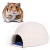 Kafesler Hamster Aksesuarları İçin Evcil Hayvan Kafesi Evcil Yatak Fare Seramik Soğutma Evi Küçük Hayvan Yuvası Yaz Kemirgen/Guinea Pig/Sıçan/Kirpi