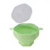 Bols Utile Popcorn Making Bowl Seau de fabricant de micro-ondes réutilisable de qualité durable avec magasin de couvercle