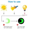 Väggklistermärken 50100 st 3d stjärna och månens lysande hemdekorationer fluorescerande glöd i mörkret för barn vardagsrum dekor 230603