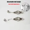 Prodotti BDSM Morsetti per capezzoli stile trifoglio Pesi Bondage Gear Clip in acciaio inossidabile per capezzoli Giochi per adulti Giocattoli sessuali per donne