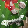 Gordijn Merry Christams Candy Tule Gordijnen Voor Woonkamer Slaapkamer Keuken Decoratie Chiffon Sheer Voile Window Custom Drape