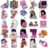 50PCS City Pop Graffiti Stickers For Car Baby Helmet Pencil Case Diary Phone Laptop Planner Book Album Kids Toys Guitar DIY Decals