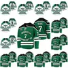 C2604 A3740 7 T. J. Oshie North Dakota Fighting Hawks College Hockey Jersey Shane Pinto Cole Smith Adam Scheel Gavin Hain Matt Kiersted Jonathan Toews