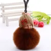 Plush Keychains Kawaii Keychain Söt Sleeping Doll Key Chain Baby Birthday Presents Car Holder Toy for Kids Holiday 230603