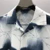 1 mężczyźni designerski Summer Shoort Sleeve swobodne koszule moda luźna polo plażowa oddychająca tshirts tee odzież Q97