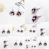 Charm Diy Personnalisé Sublimation Blanc Rond En Métal P O Boucles D'oreilles 10 Paire / Lot Y1010 Drop Delivery Jewelry Dhe3F