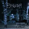 ソーラーストリングライト屋外LEDウォータープルーフソーラーパワークリスマスツリーウェディングパーティーの装飾のためのクリスマスガーランドライト