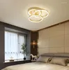 Lustres led modernos luxo lustre dourado lâmpadas para estudo sala de estar quarto design redondo luzes deco iluminação luminária ac 90-260v