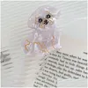 Hair Accessories Korea Unique Animal Acetate Hairpin French Corgg Cute Animals Geometric Grasp Clip Claw 15 Styles Drop Delivery Bab Dhonu