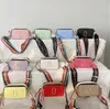 The Snapshot Camera Shoulder Bags 2023 Summer Purses Colorful Adjustable Strap Girls Lady Classic Messenger Crossbody Handbags Women Party Small Bag Purse 20cm